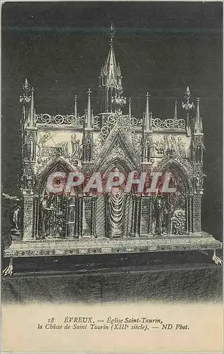 Cartes postales Evreux Eglise Saint La Chasse de Saint Taurin (XIIIe Siecle)