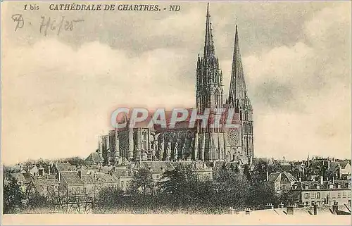 Cartes postales Cathedrale de Chartres