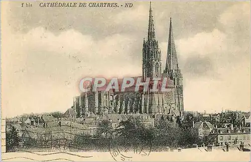 Cartes postales Cathedrale de Chartres