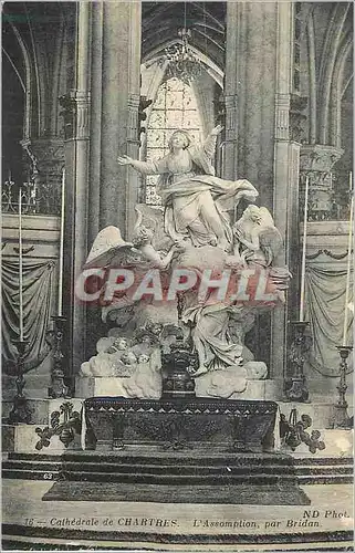 Cartes postales Cathedrale de Chartres L'Assomption par Bridan