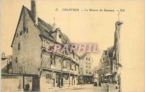 Cartes postales Chartres La Maison du Saumon