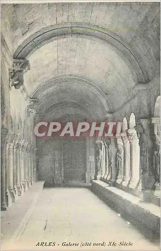 Cartes postales Arles Galerie (Cote Nord) XIe siecle