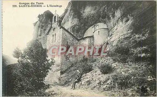 Cartes postales Gorges du Tarn Sainte Enimie l'Hermitage