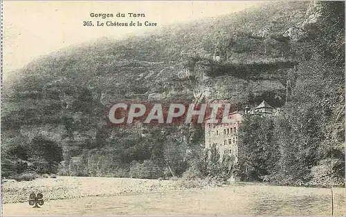 Cartes postales Gorges du Tarn le Chateau de la Caze