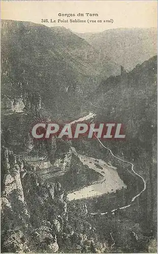 Cartes postales Gorges du Tarn  le Point Sublime (Vue en Val)