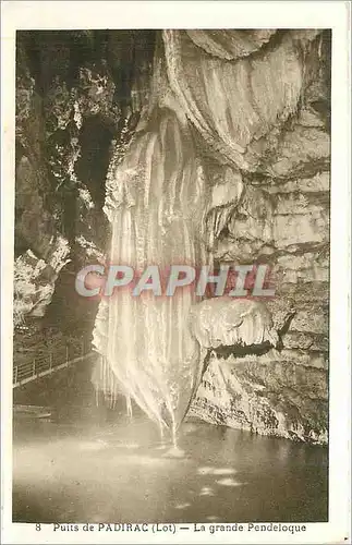 Cartes postales Puits de Padirac (Lot) la Grande Pendeloque