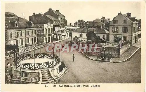 Cartes postales Cayeux sur Mer PLace Courbet