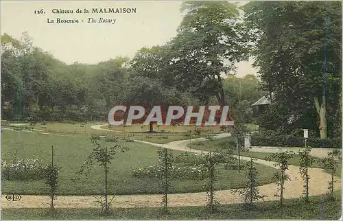 Cartes postales Chateau de la Malmaison la Roseraie