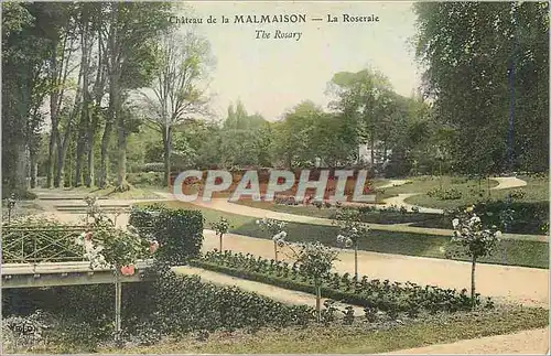 Cartes postales Chateau de la Malmaison la Roseraie