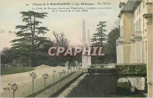 Ansichtskarte AK Chateau de la Malmaison  les Obelisques