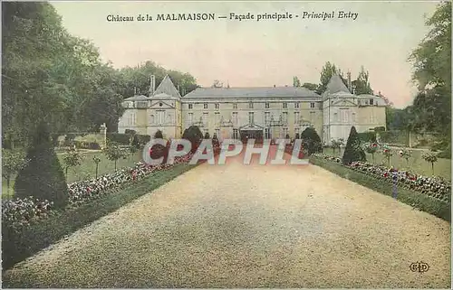 Ansichtskarte AK Chateau de la Malmaison Facade Principale