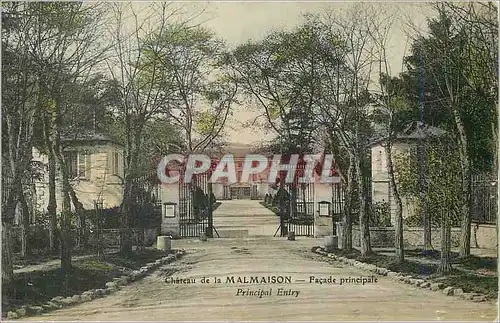 Cartes postales Chateau de la Malmaison Facade Principale