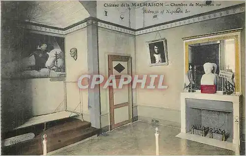 Cartes postales Chateau de la Malmaison Chambre de Napoleon 1er