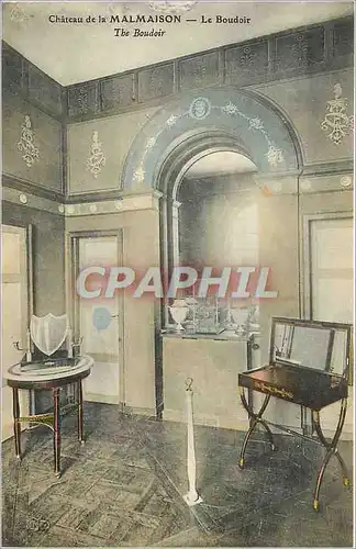 Cartes postales Chateau de la Malmaison le Boudoir