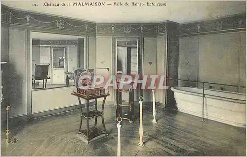 Ansichtskarte AK Chateau de la Malmaison Salle de Bains