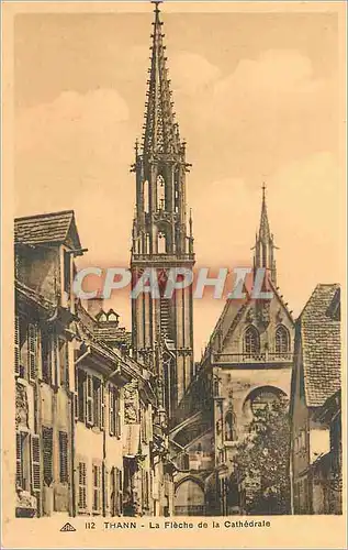 Cartes postales Thann la Fleche de la Cathedrale
