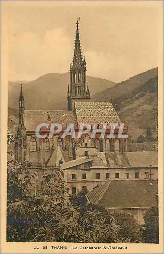 Cartes postales Thann la Cathedrale St Thiebault