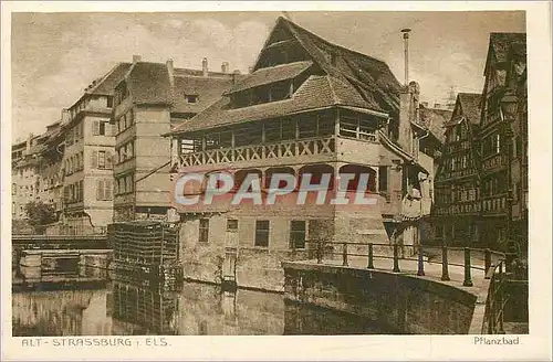 Cartes postales Strassburg Ptlanzbad