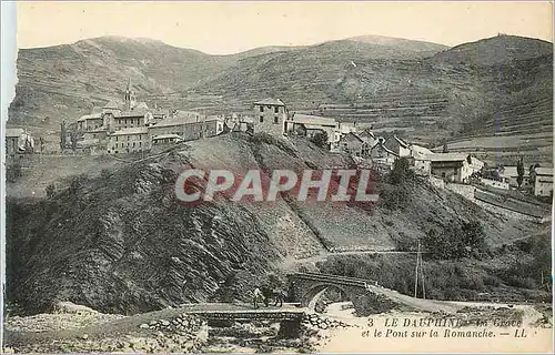 Cartes postales le Dauphine la Grave et le Pont sur la Romanche