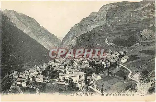 Cartes postales le Dauphine Vue Generale de la Grave