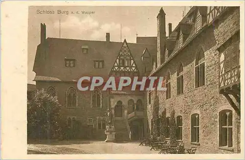 Cartes postales Schloss Burg Wupper