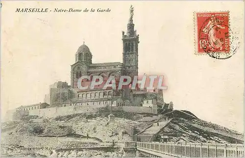 Cartes postales Marseille Notre Dame de la Garde