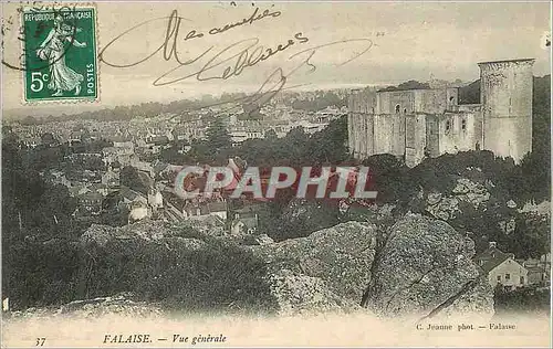 Cartes postales Falaise vue Generale