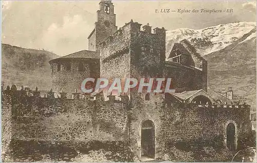 Cartes postales Luz Eglise des Templiers