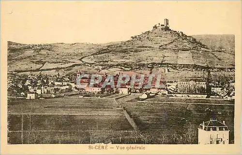 Cartes postales St Cere Vue Generale