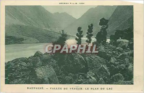 Ansichtskarte AK Dauphine Vallee du Veneon le Plan du Lac