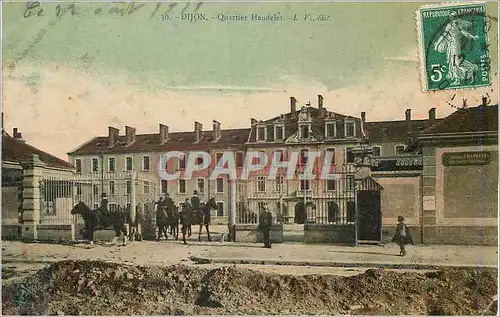 Cartes postales Dijon Quartier Heudelet Militaria