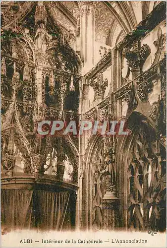 Cartes postales ALbi Interieur de la Cathedrale L'Annonciation