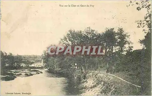 Cartes postales Vue sur le Cher au Cour du Puy