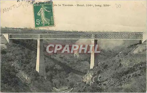 Cartes postales Tardes Haut 100m et Long 250m