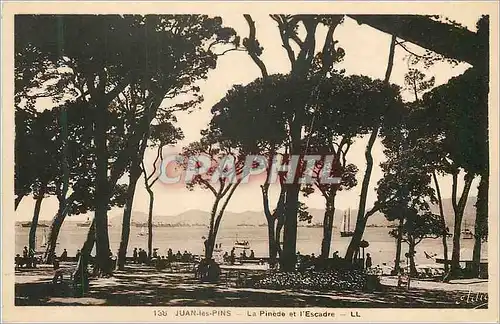 Cartes postales Juan les Pins La Pinede et L'Escadre