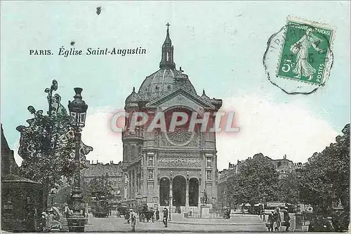 Cartes postales Paris Eglise Saint Augustin