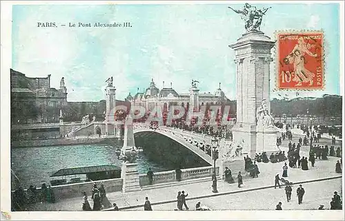 Cartes postales Palais Le Pont Alexandre III