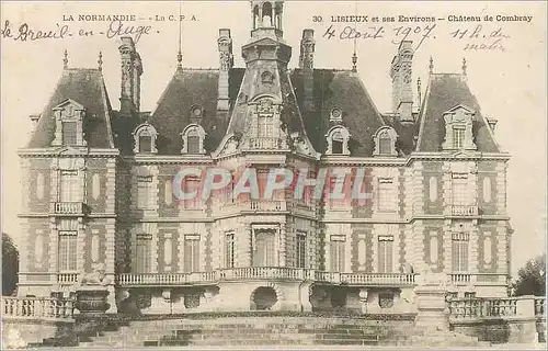 Ansichtskarte AK Lisieux et Ses Environs Chateau de CombaryLa Normandie La C P A