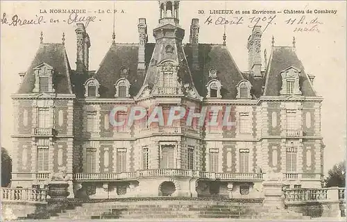 Cartes postales Lisieux et Ses Environs Chateau de CombaryLa Normandie La C P A