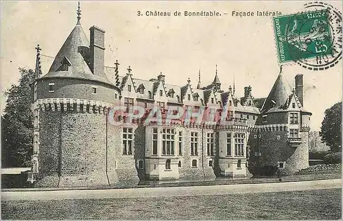 Cartes postales Chateau de Bonnetable Facade Laterale
