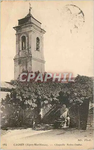 Cartes postales Cagnes (Alpes Maritimes) Chapelle Notre Dame