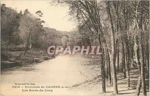 Ansichtskarte AK Environs de Cagnes (A M) Les Bords du Loup