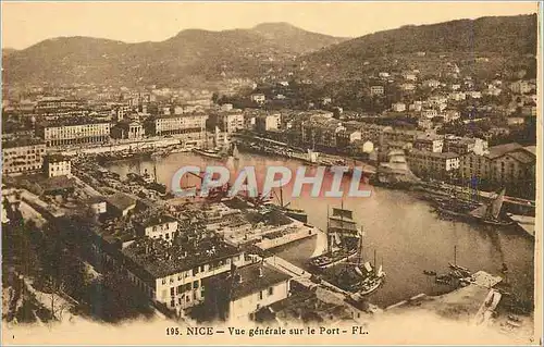 Cartes postales Nice Vue Generale sur le Port