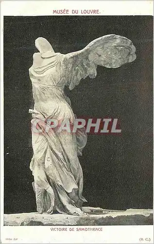 Ansichtskarte AK Musee du Louvre Victoire de Samothrace