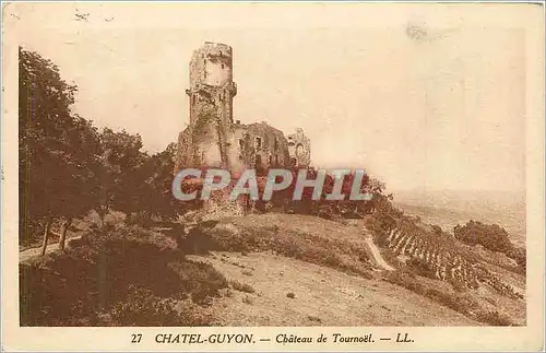 Cartes postales Chatel Guyon Chateau de Tournoel