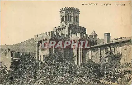 Cartes postales Royat L'Eglise