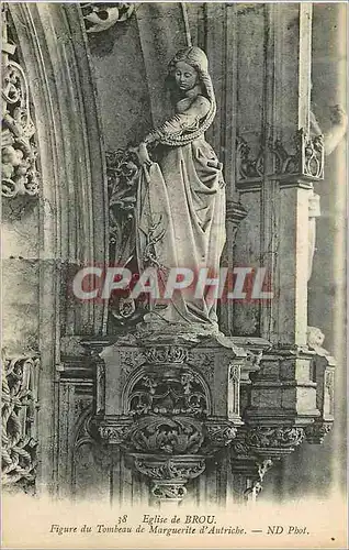 Ansichtskarte AK Eglise du Brou Fugure du Tombeau de Marguerite d'Autriche