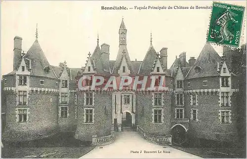 Cartes postales Bonnetable Facade Principale du Chateau de Bonnetable