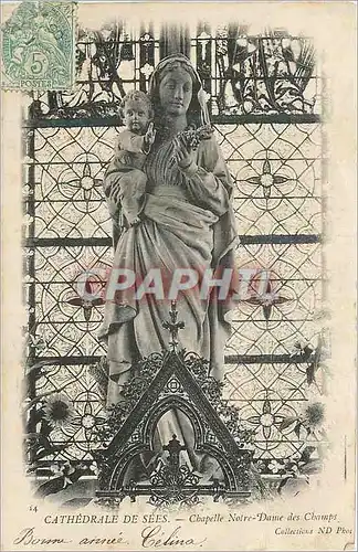 Cartes postales Cathedrale de Sees Chapelle Notre Dame des Champs