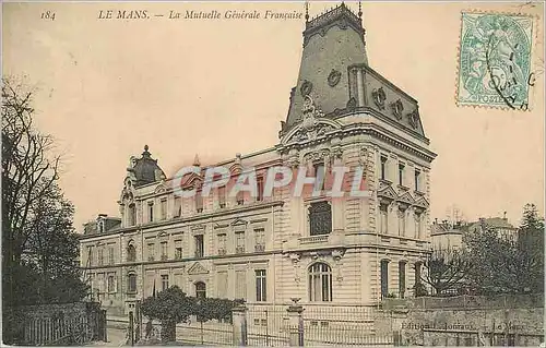 Cartes postales Le Mans La Mutuelle Generale Francaise